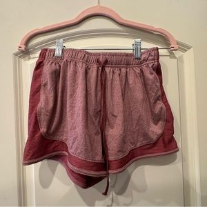 “So” Brand Comfy Shorts, Size Medium, Burgundy